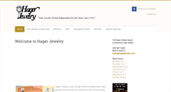 Desktop Screenshot of hagerjewelry.com